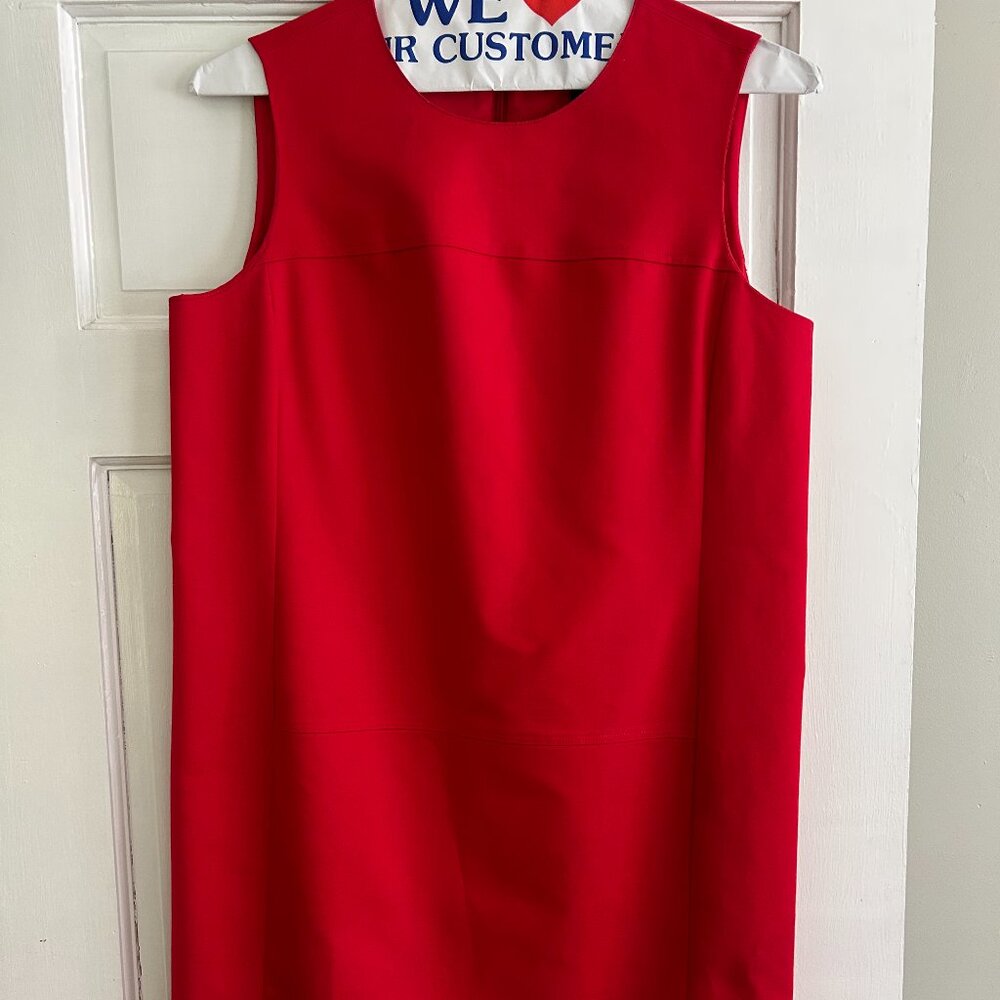 RALPH LAUREN Red Sheath Dress